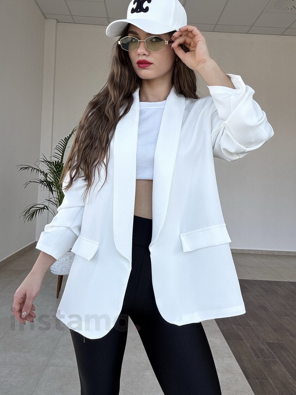 Bílé elegantní sako-317952-32