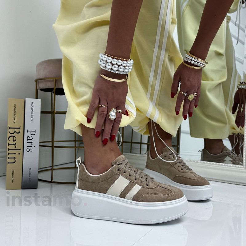 Světle hnědé tenisky-326837-34