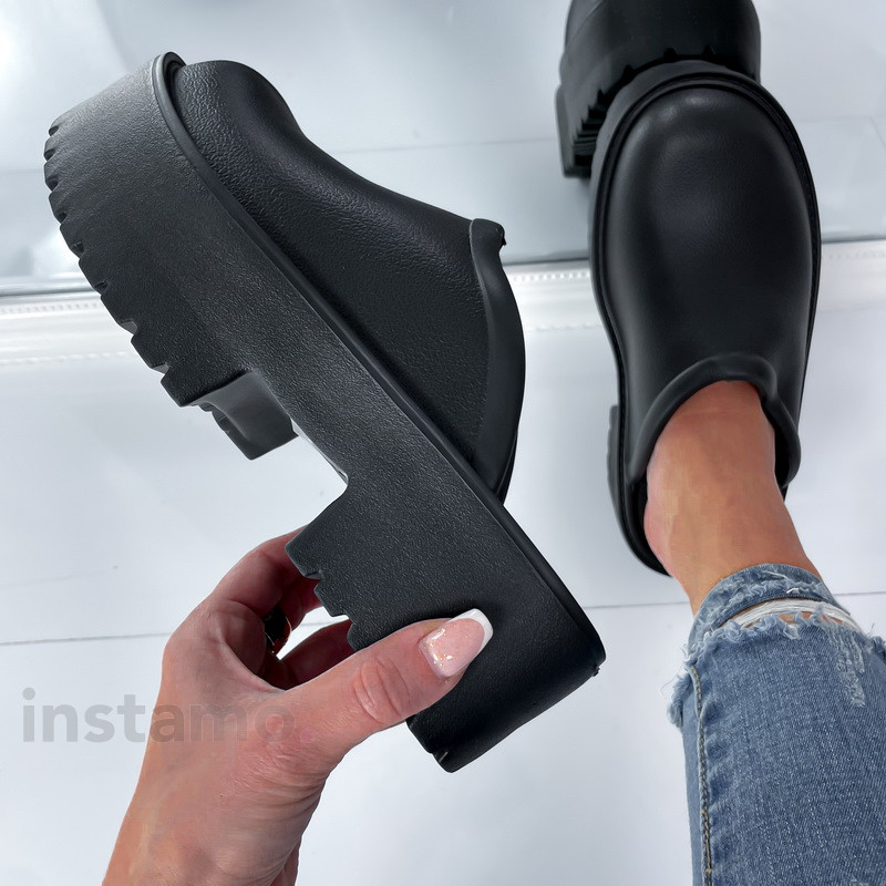 Černé pantofle-300690-34