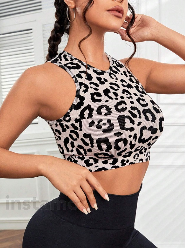 Růžový crop top-303827-33
