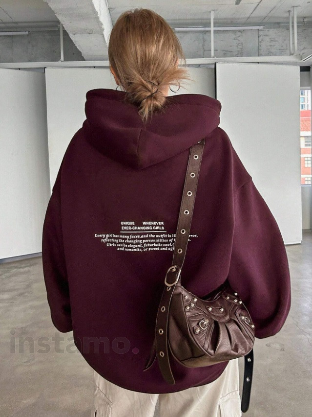 Vínová mikina s kapucí-310342-35