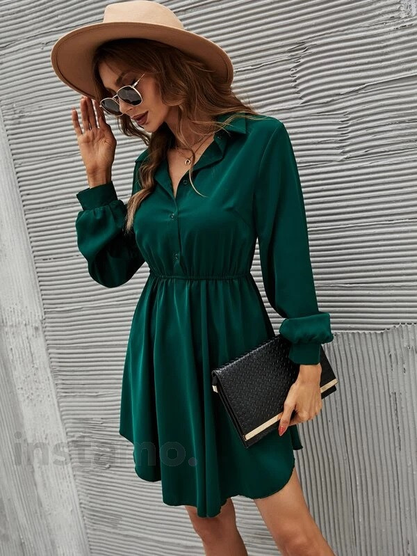 Zelené košilové šaty-277694-31