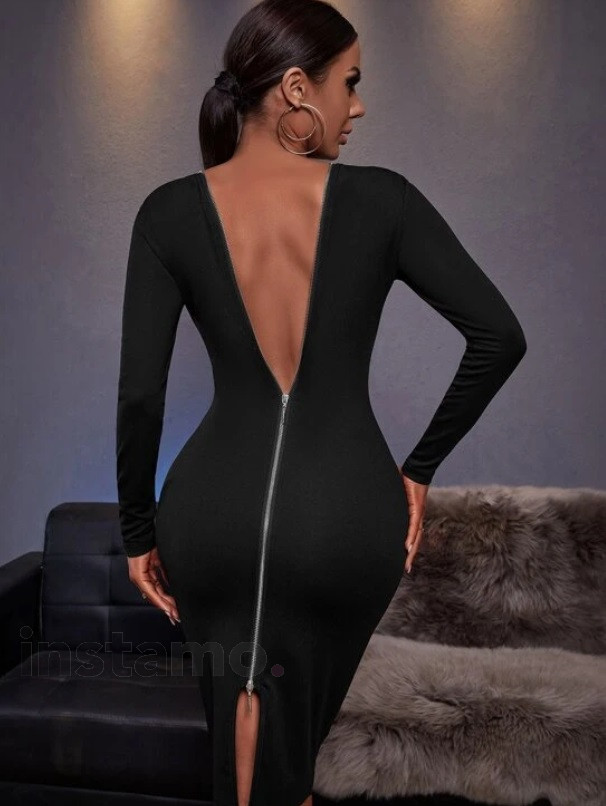 Sexy šaty si zipsem-294285-33