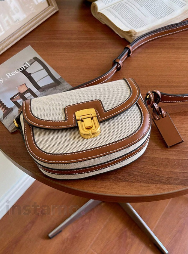 Béžová crossbody kabelka-306121-32