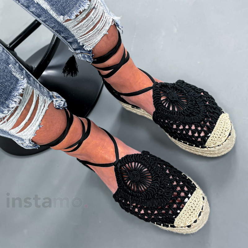 Černé dámské sandále-206681-34