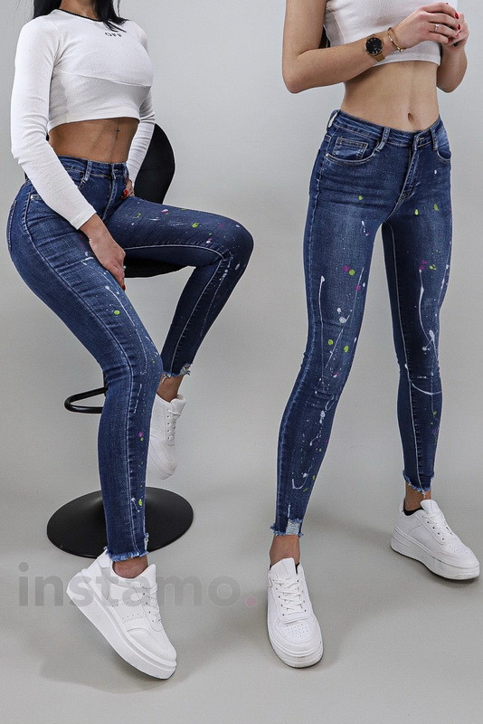 Modré stylové džíny-261692-310