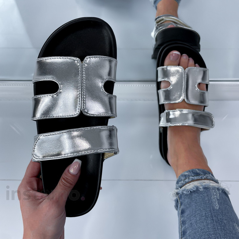Stříbrné pantofle-300337-34