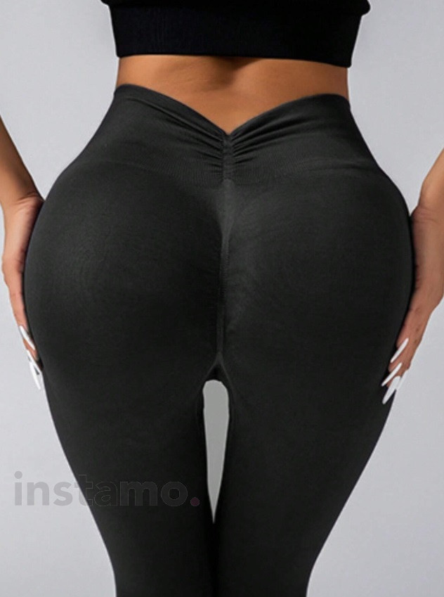 Černé push-up legíny-312185-33