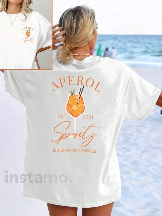 Bílé tričko APEROL-307726-310