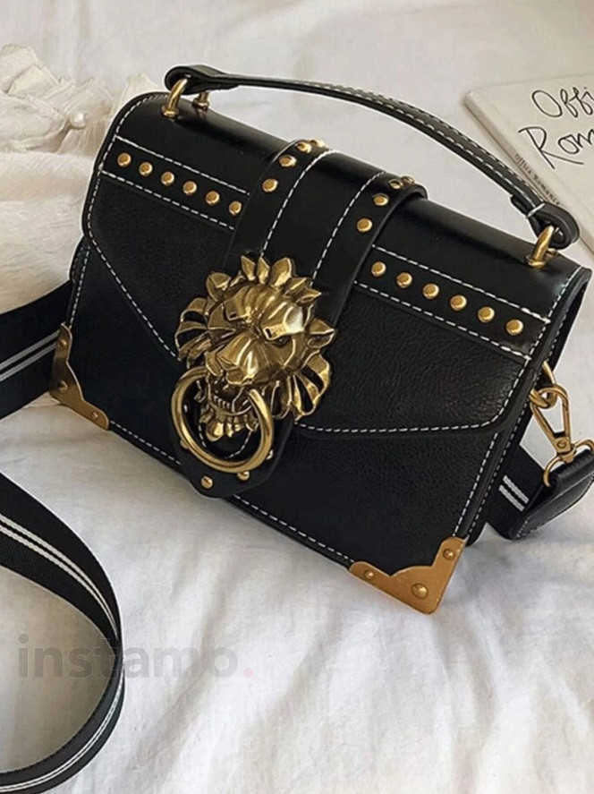 Černá crossbody kabelka-307256-33