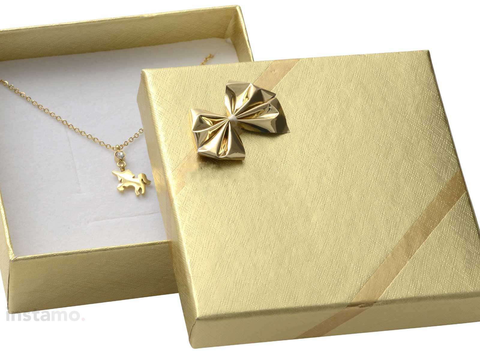 Dárková krabička zlatá-323637-33