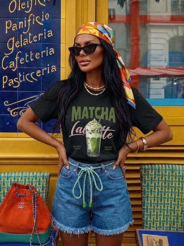 Černé tričko MATCHA-329677-31