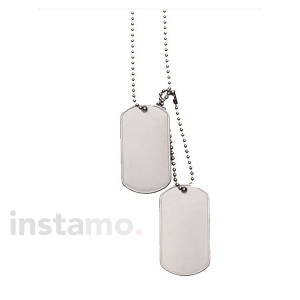 Pánský ocelový náhrdelník army-254343-32
