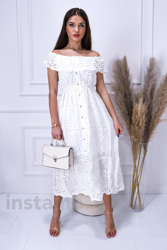 Bílé Madeirové šaty-238056-35