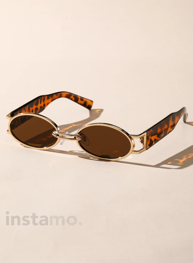 Hnědé slunečné brýle-302116-31