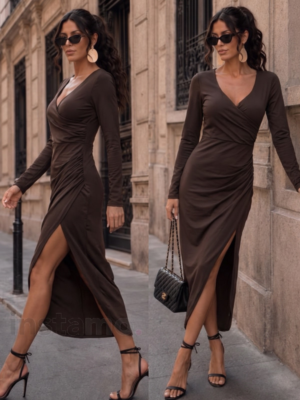 CHOCCO dlouhé šaty-329873-32