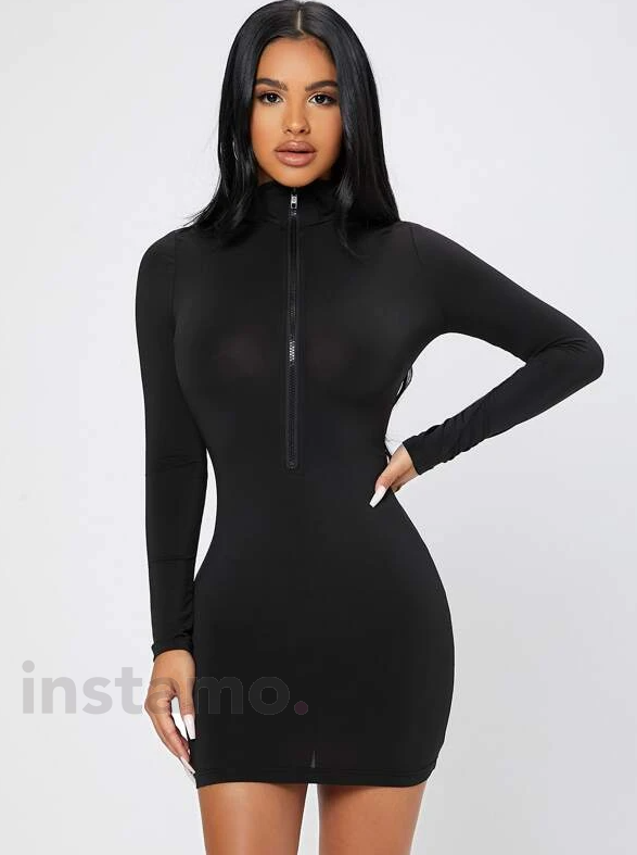 Černé mini šaty-280749-33