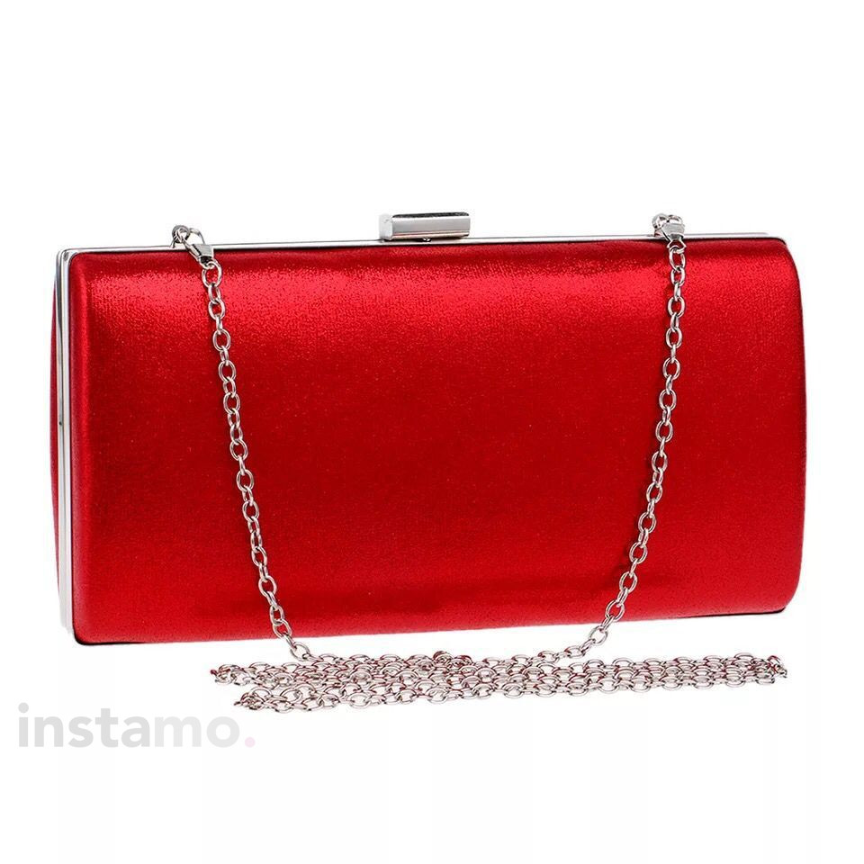 Červená elegantní kabelka-271156-36
