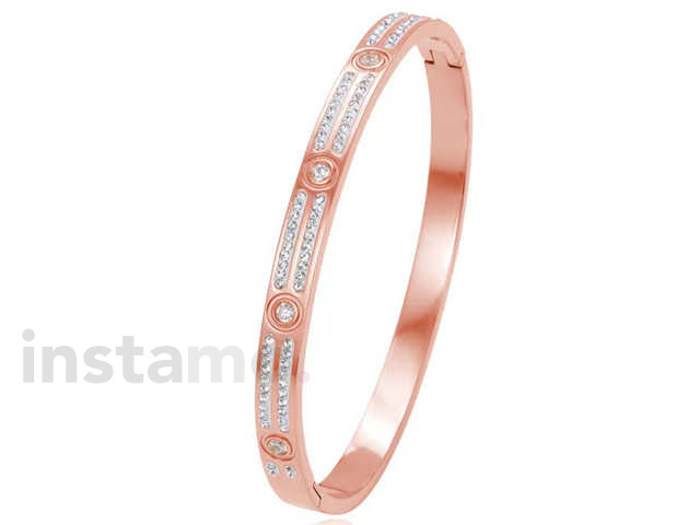 Dámský ocelový náramek rose-318120-39