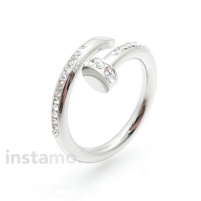 Dámský ocelový prsten hřebík-273466-31