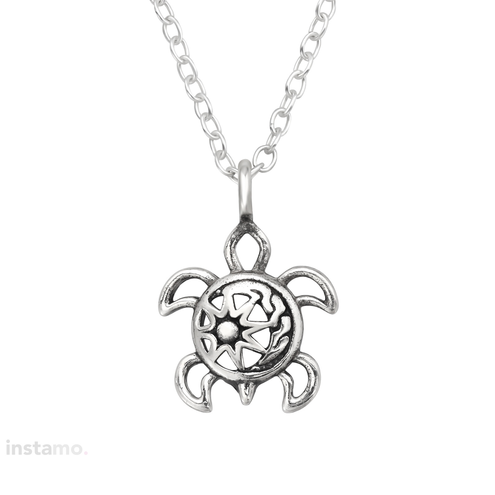 Stříbrný náhrdelník želva-271795-31