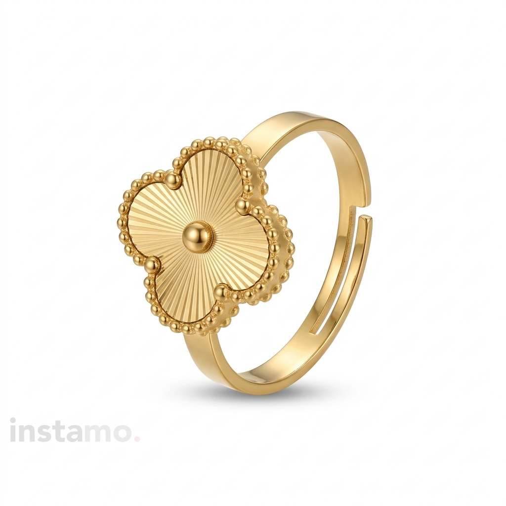 Pozlacený Dámský nastavitelný prsten-322077-317