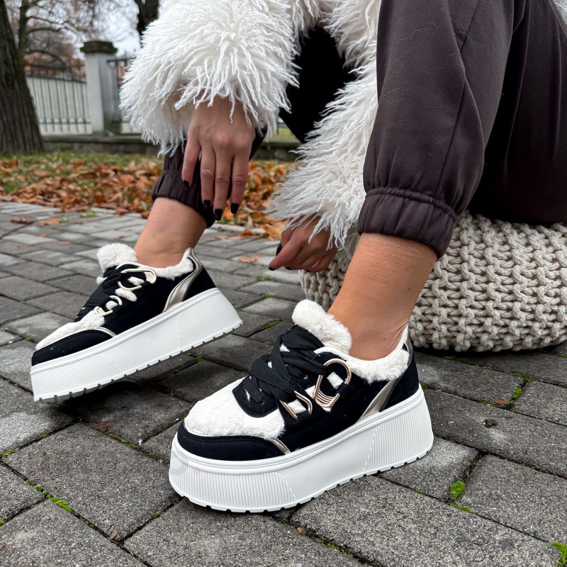 Černé zatepelené tenisky-323586-32