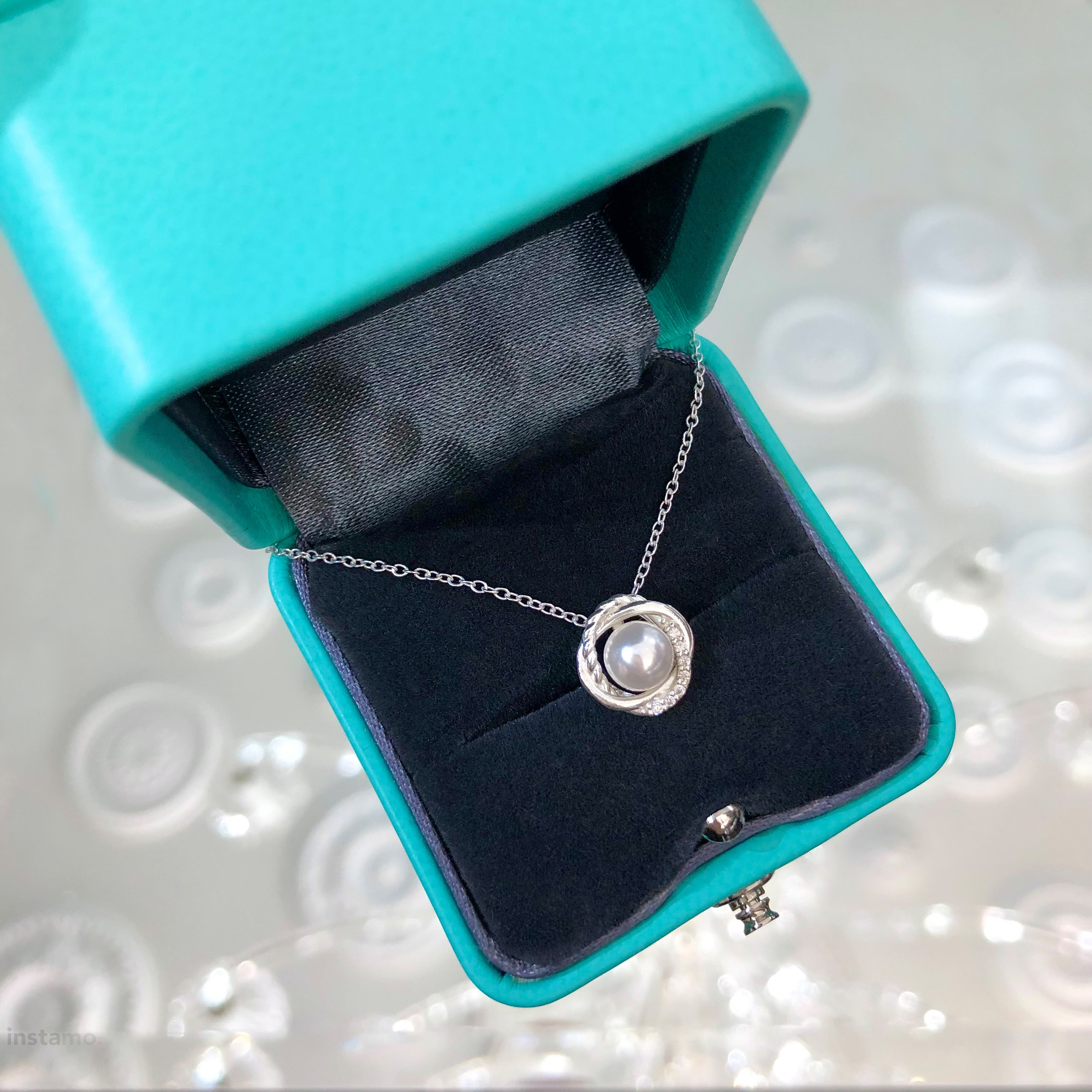 Stříbrný náhrdelník s perlou-271787-31