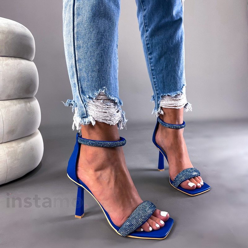 Modré sandále s kamínky-266882-31