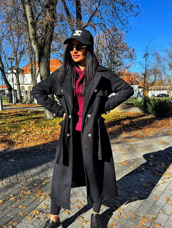 Černý dlouhý kabát-323431-34