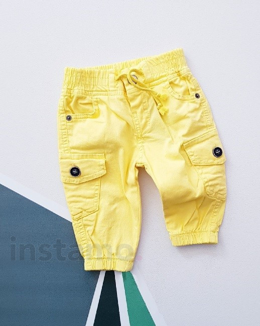 Žluté kapsáčové kalhoty-270041-34
