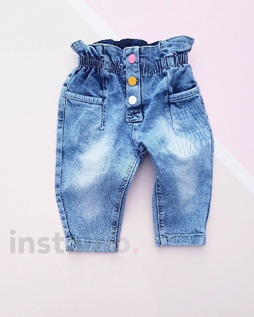 Dívčí modré džíny-270029-33