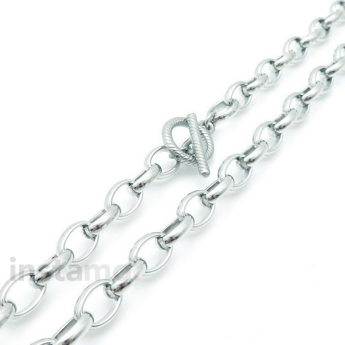 Dámský ocelový náhrdelník-244600-32