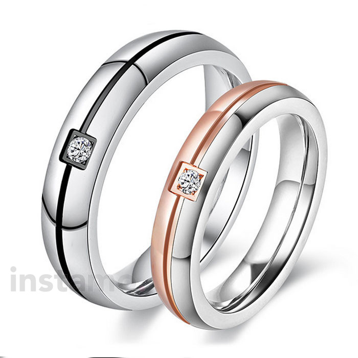 Dámský ocelový prsten-292574-33