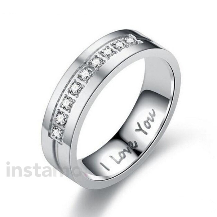 Ocelový prsten I love you-272715-31