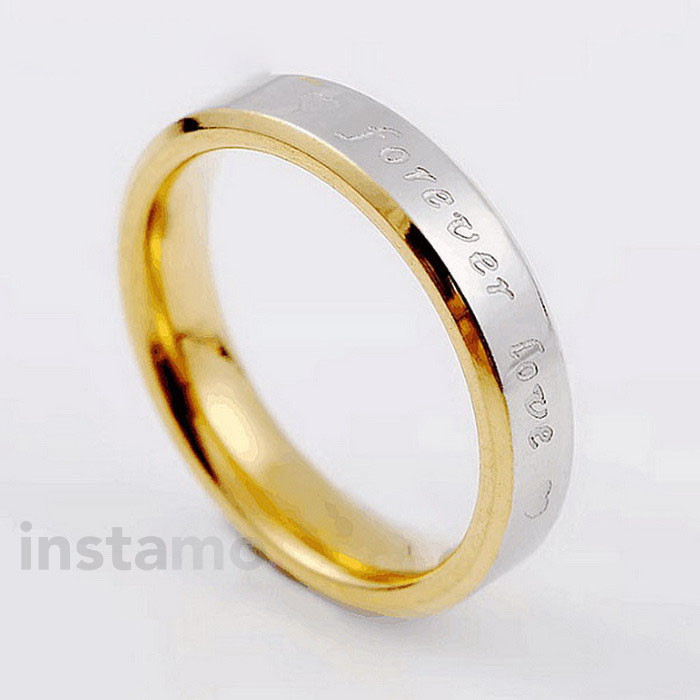 Ocelový prsten forever love-292602-36