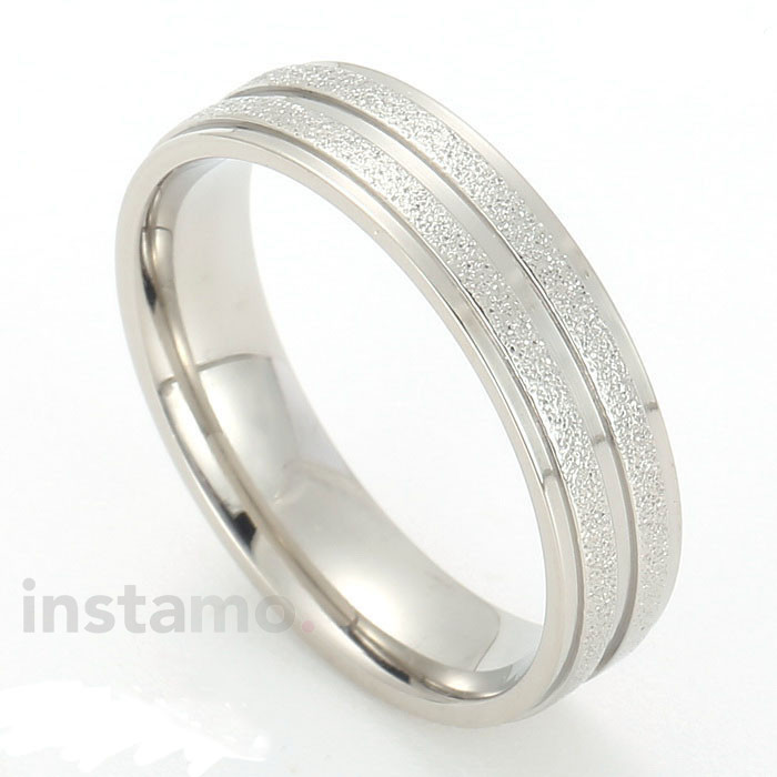 Pozlacený ocelový prsten-254375-37