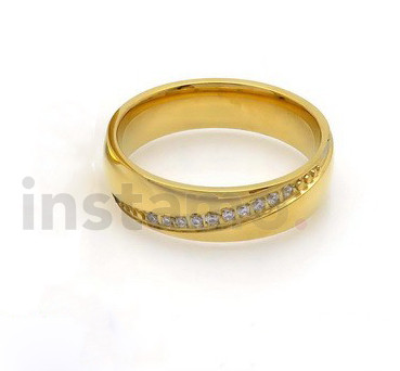 Dámský pozlacený prsten-324088-32