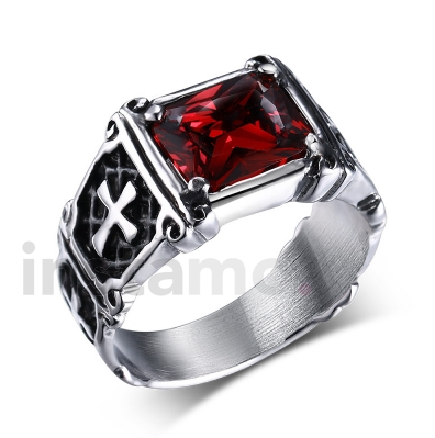 Pánský ocelový prsten-203810-31