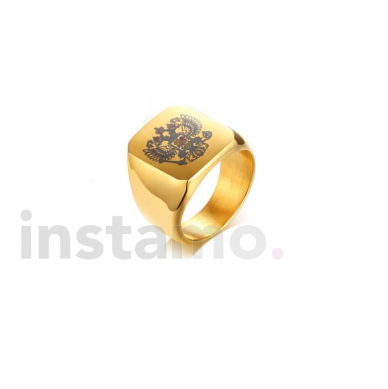 Pánský pozlacený prsten-203749-31