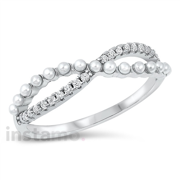 Stříbrný prsten s bílým opálem-253804-38