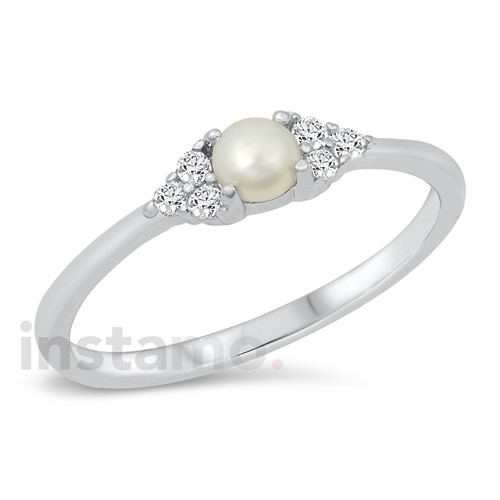 Stříbrný prsten s bílým opálem-253798-37
