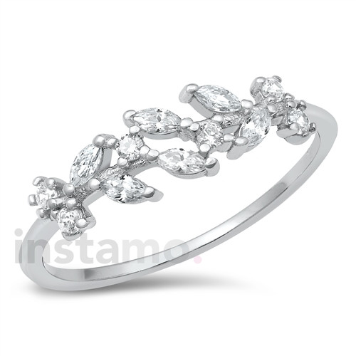 Stříbrný prsten s bílým opálem-253791-36