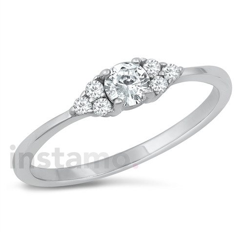 Stříbrný prsten s bílým opálem-253776-36