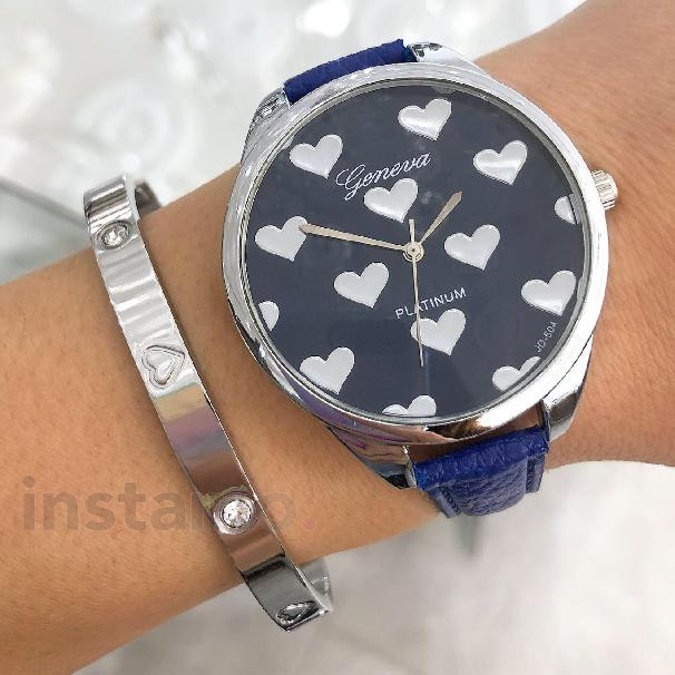 Dámské modré hodinky-256475-33