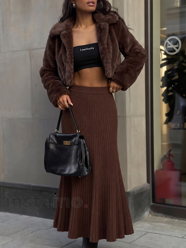 CHOCO úpletová sukně na gumičku-331247-31