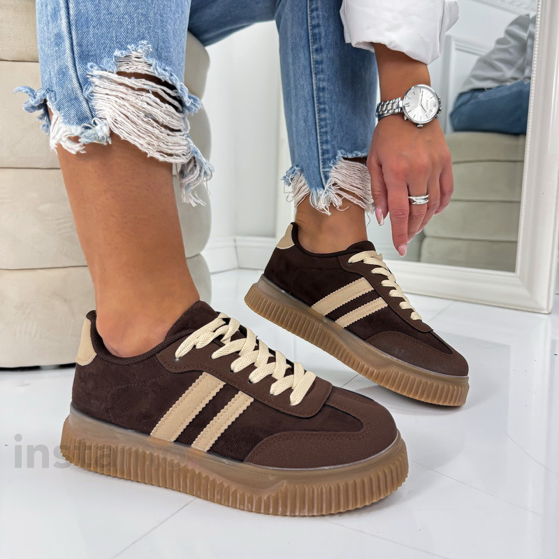 Tmavě hnědé tenisky-324788-31