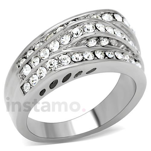 Dámský ocelový prsten-110496-31