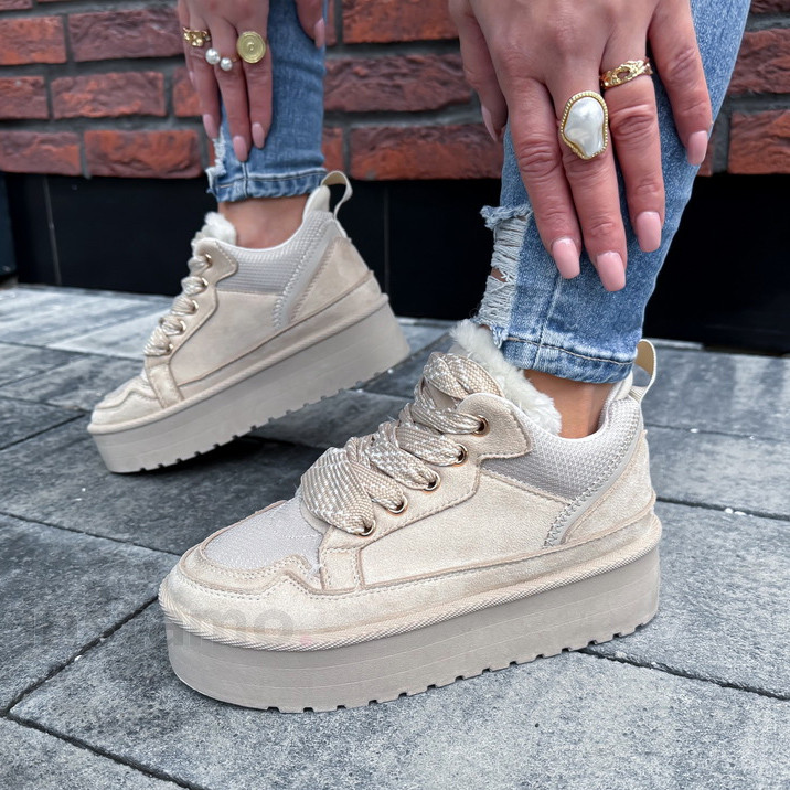 Béžové zateplené tenisky-323719-37