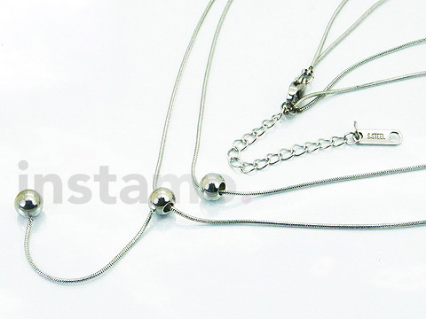 Dámský náhrdelník s přívěskem dvojitý-322208-34
